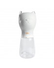 350ML 480ML 550ML przenośna butelka wody dla psa podróży Puppy Cat Drink Bowl odkryty zewnątrz karmnik dla zwierząt Dispensador 