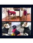 Hurtownia odzieży dla zwierząt domowych kurtka dla psa zimowe ubrania dla psów czerwone ubrania dla psów golden retriever wodood