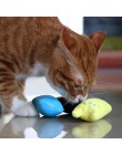 Śmieszne interaktywne fantazyjne dla zwierząt domowych szlifowania zębów zabawka z kocimiętką pazury kciuka ugryźć kot mint kote