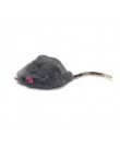 Pawstrip 5 sztuk/partia fałszywe myszy kot zabawki z dźwiękiem grzechotki miękkie prawdziwe futra królika zabawki dla kotów 2 ca