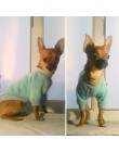 Gorąca sprzedaż zimowe ubrania dla psów ciepłe Yorkies ubrania dla małych psów strój bawełniany ubrania dla zwierząt kamizelka k