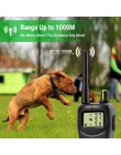 Petrainer 900B-1 na akumulator i wodoodporny pilot 1000m elektryczny obroża dla psa obroża wibracyjna i elektryczna obroża dla p