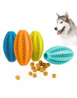 5/7/11cm zabawki dla psa bardzo wytrzymała gumowa piłka zabawki interaktywne elastyczność piłka zabawki dla psa dla czyszczenie 