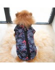 XS-XL ciepłe odzież dla zwierząt zimowe ubrania dla psów płaszczyk dla małego psa kurtka ubrania dla zwierząt dla psów kostium k