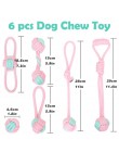 Zabawka na sznurku dla psa interaktywna zabawka dla duży pies piłka sznurowa gryzaki czyszczenie zębów zabawki dla zwierząt domo