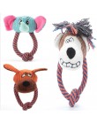 Zabawki dla psa dla małych średnich psów odporna na ugryzienia pies skrzypiący słoń zabawka interaktywna piszcząca psia zabawka 
