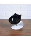 Karmnik dla zwierząt antypoślizgowe miski dla kotów podwójne miski z podniesiony stojak zwierzęta domowe są podajnik żywności dl