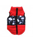 XS-XL ciepłe odzież dla zwierząt zimowe ubrania dla psów płaszczyk dla małego psa kurtka ubrania dla zwierząt dla psów kostium k