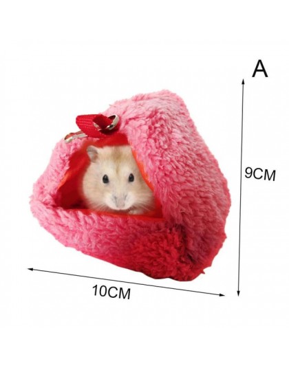 Małe zwierzę ciepły tunel hamak wiszące łóżko fretka szczur chomik ptak wiewiórka rzucić jaskinia Hut wiszące klatka ptaki domow