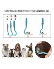 3 sztuk/zestaw z tworzywa sztucznego dla Tick Twist Hook Flea Remover Hook kot domowy pies Accessaries Tick Remover Tick narzędz