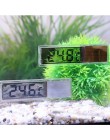 LCD 3D cyfrowy elektroniczny pomiar temperatury Fish Tank miernik temperatury termometr do akwarium akcesoria do kontroli temper