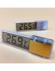 LCD 3D cyfrowy elektroniczny pomiar temperatury Fish Tank miernik temperatury termometr do akwarium akcesoria do kontroli temper