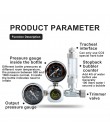 DIY akwarium CO2 Regulator magnetyczny zestaw elektromagnetyczny zawór zwrotny akcesoria do akwarium System sterowania CO2 zesta