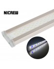 Nicrew oświetlenie Led do akwarium dla roślina akwariowa 12W-24W ultra-cienki stop aluminium akwarium roślin rosną oświetlenie L