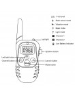 Petrainer 998D-1 elektroniczny pies obroża pilot bez szoku obroża treningowa dla zwierząt z wyświetlaczem LCD z wyświetlaczem LC