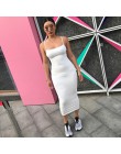 NewAsia bawełniana letnia sukienka 2019 2 warstwy kobiety Sexy Bodycon Midi sukienka biała podstawowa rura długa sukienka bieliź