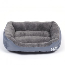 WHPC S-XXXL łóżko dla zwierząt i Sofa łóżko dla małe duże pies miękki polar ciepłe łóżko przytulne psia buda Nest wodoodporny pi