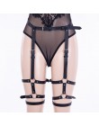 InstaHot Gothic Hole seksowne szorty akcesoria kobiety pas PU Faux skórzany pierścień bandaż krótki Clubwear wysokiej talii czar