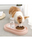 Miska dla kotów pies podajnik wody miska kot kotek automat do wody naczynie do żywności miska dla zwierząt towary automatyczny p