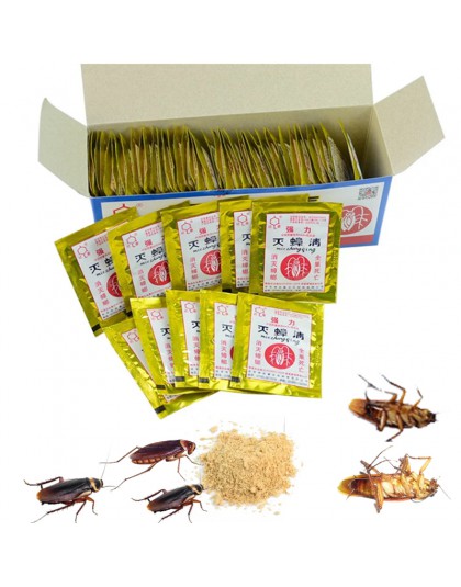 20 sztuk/partia skuteczne karaluch Powder Bait Insect Roach Killer Pest Trap Killer karaluch Bait pestycydów odrzucić Pest...
