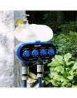 Zawór kulowy elektroniczny automatyczne podlewanie dwa wylot   przepływu wody ogrodowy sterownik nawadniania do ogrodu, stoczni 