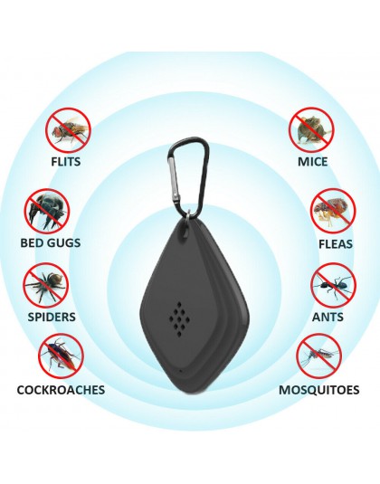 USB ultradźwiękowy anty urządzenie przeciw komarom odstraszacz odkryty odstraszacz owadów ultradźwiękowy elektroniczny Roach Con