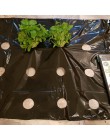 5 ~ 50m 5 otworów czarna plastikowa włóknina ogrodnicza rolnicze rośliny warzywne rosną Film szklarnia utrzymuj ciepło anty traw