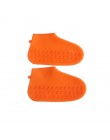 Wodoodporny pokrowiec na buty materiał silikonowy Unisex buty ochraniacze kalosze na kryty odkryty deszczowe dni