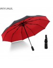 JPZYLFKZL dziesięć kości automatyczny składany parasol kobieta mężczyzna samochód luksusowy duży parasol odporny na wiatr paraso