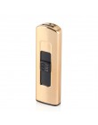 USB zapalniczka elektryczna odcisk palca dotykowy ogień plazma z podwójnym łukiem lżejsze wiatroszczelne metalowe zapalniczki pr