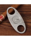 COHIBA Cigar Cutter Brand New stal nierdzewna Metal klasyczny gilotyna gilotyna z pudełko świąteczne nożyczki do cygar prezent