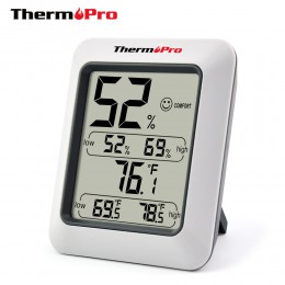 Thermopro TP50 wysokiej dokładności higrometr cyfrowy termometr kryty elektroniczny higrometr temperatury stacja pogodowa