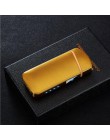 Ładowarka USB podwójna zapalniczka plazmowa wiatroodporna bezpłomieniowa zapalniczka elektroniczna usb touch sensor zapalniczka 