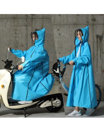2019 gorąca sprzedaż eva płaszcz przeciwdeszczowy kobiety/mężczyźni Zipper Poncho z kapturem motocykl odzież przeciwdeszczowa w 