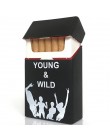 Miękkie przenośne silikonowe papierośnice na 20 akcesoria do papierosów papierośnica gadżety dla mężczyzn prezent Tabaco Case pu