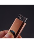 Nowa blokada bezpieczeństwa zapalniczka łukowa USB elektroniczny papieros na akumulator lżejszy prezent
