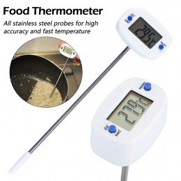 Obrotowy cyfrowy termometr do gotowania żywności TA288 żywności żywności sonda ze stali nierdzewnej termometr do grillowania cze