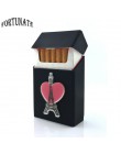Nowy śliczne 3D odznaka silikonowe papierośnica etui na papierosy akcesoria do palenia 20 pudełko na papierosy uchwyt na papiero