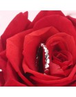 Dainish srebro 925 biżuteria pierścień z sercem wieczna miłość serce Ring Finger biżuteria boże narodzenie i prezent na walentyn