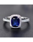 2019 nowy grzywny naturalny rubinowy pierścień 925 Sterling Silver Rings zaręczyny kamień pierścień srebrny różowy kwarc pierści