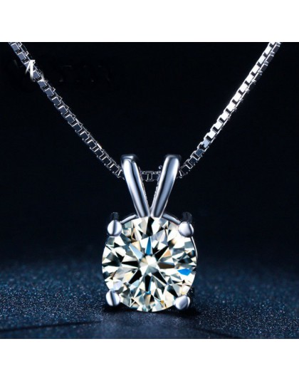 Nowe oryginalne 925 Sliver kryształy z Swarovskis Choker naszyjniki Fine Jewelry dla kobiet akcesoria imprezowe