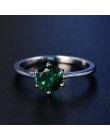 PANSYSEN Ruby pierścienie z kamieniami szlachetnymi dla kobiet 100% oryginalne 925 srebro Party zaręczyny urodziny Fine Jewelry 