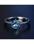 PANSYSEN Ruby pierścienie z kamieniami szlachetnymi dla kobiet 100% oryginalne 925 srebro Party zaręczyny urodziny Fine Jewelry 