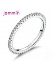 925 srebro pierścionek zaręczynowy dla kobiet dziewczyn biżuteria Trendy Style CZ sześcienna cyrkonia ustawienie hurtowych