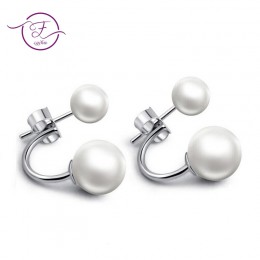 Specail Design słodkowodne perłowy kolczyk wysokiej jakości srebro 925 stadniny kolczyki dla kobiet moda ślub prezent zaręczynow