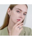 2019 nowy prosty 925 Sterling Silver Fine Jewelry zaręczynowy czarny spinel okrągły pierścionek zaręczynowy dla kobiet Anillos M