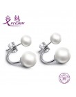 Specail Design słodkowodne perłowy kolczyk wysokiej jakości srebro 925 stadniny kolczyki dla kobiet moda ślub prezent zaręczynow