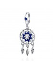 DALARAN 925 srebro śnieżynka ażurowy koralik Fit oryginalny DIY Pandora Charms bransoletki naszyjnik kobiety biżuterii prezent