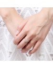PANSYSEN stałe 100% 925 Sterling Silver utworzono ametyst pierścienie dla kobiet kamień szlachetny pierścień Party prezenty duży