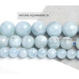 4 6 8 10 12 mm naturalny akwamaryn luźne koraliki darmowa wysyłka fasetowany niebieski wybierz Szie akcesoria zrób to sam kamień